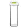 Pote Para Alimentos Cuisinart SQ63G Retangular Borda Verde 1.9L