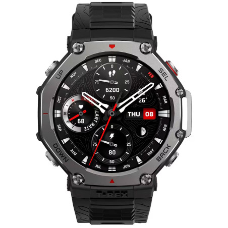 Smartwatch Amazfit T-Rex 3 A2323 Bluetooth e GPS - Onyx W2323GL2N