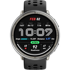 Smartwatch Amazfit Active 2 A2437 Bluetooth e GPS - Preto...