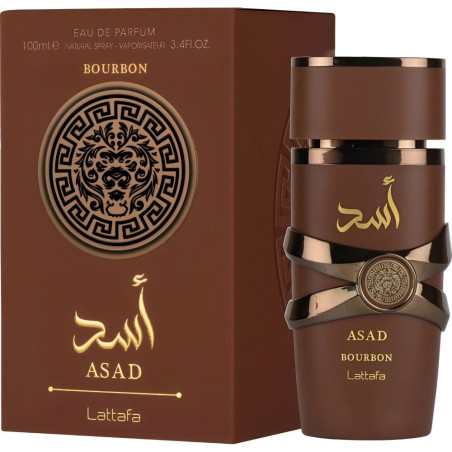 Lattafa Asad Bourbon Eau de Parfum for Men 100ML - Fragrance