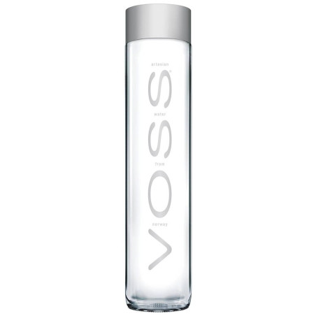 Água Sem Gás VOSS Garrafa de vidro 800ML