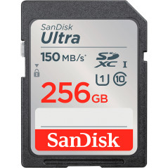 Cartão de Memória SanDisk Ultra SDHC 256GB 150 MB/s...