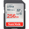 Cartão de Memória SanDisk Ultra SDHC 256GB 150 MB/s Classe 10 - SDSDUNC-256G-GN6IN