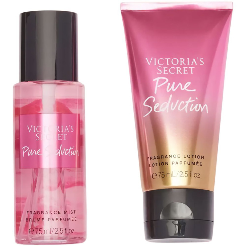 Kit Victoria’s Secret Pure Seduction Colônia e Loção Feminino 75ML