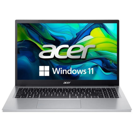 Notebook Acer AG15-31P-38E3 I3-N305/8GB/512 SSD/15.6” FHD/Espanhol/W11 Prata