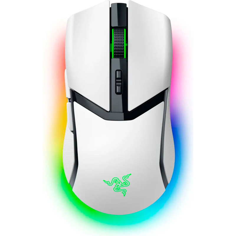 Mouse Gamer Sem Fio Razer Cobra Pro 30.000 DPI RGB White Edition Lightweight - RZ01-04660200-R3U1