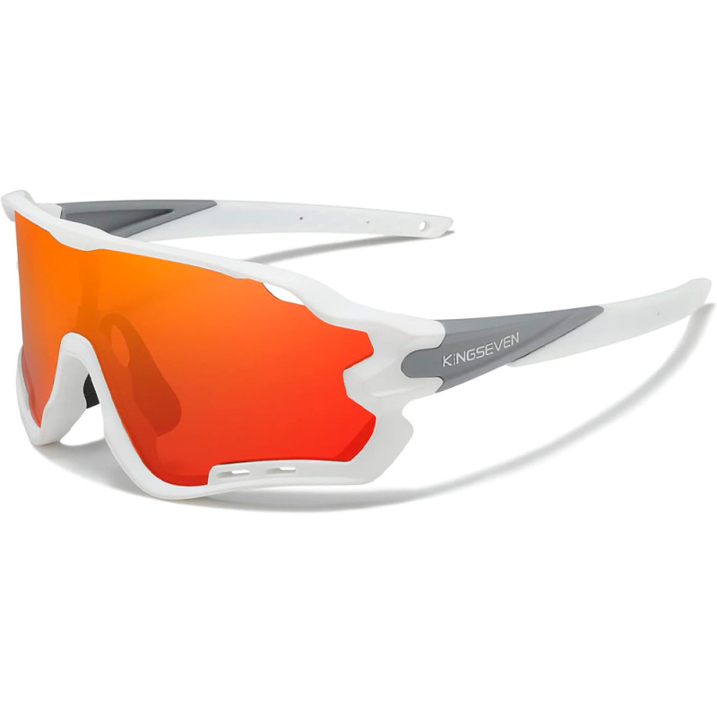 Óculos KINGSEVEN Masculino LS911 White Red
