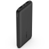 Carregador Portátil Belkin BoostCharge 3 Portas 10.000 mAh + Cabo USB-A/USB-C Preto - BPB011BTBK