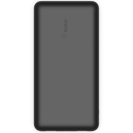 Carregador Portátil Belkin BoostCharge 3 Portas 20.000 mAh + Cabo USB-A/USB-C Preto - BPB012BTBK