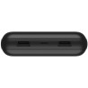Carregador Portátil Belkin BoostCharge 3 Portas 20.000 mAh + Cabo USB-A/USB-C Preto - BPB012BTBK