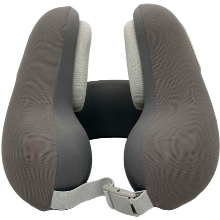 Almofada de Pescoço com Fones de Ouvido Syncloud Grooves - Cinza