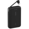 Carregador Portátil Belkin BoostCharge 10.000 mAh Cabo Integrado USB-C Preto - BPB021FQBK