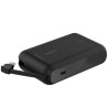 Carregador Portátil Belkin BoostCharge 10.000 mAh Cabo Integrado USB-C Preto - BPB021FQBK