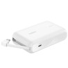 Carregador Portátil Belkin BoostCharge 10.000 mAh Cabo Integrado USB-C Branco - BPB021FQWH