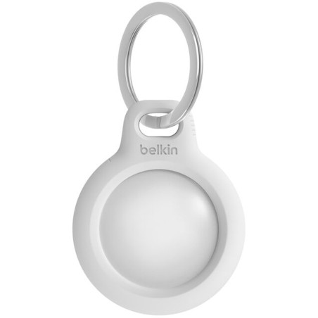Suporte Seguro com Chaveiro para AirTag Belkin F8W973BTWHT - Branco