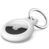 Suporte Seguro com Chaveiro para AirTag Belkin F8W973BTWHT - Branco