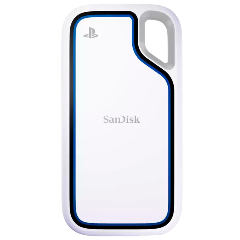 SSD Externo SanDisk Extreme Portátil PS5 USB-C 3.2 1TB Branco – SDSSDE62P-1T00-G25