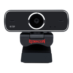 Redragon Webcam GW600 720p 30 FPS USB - Black for Streaming