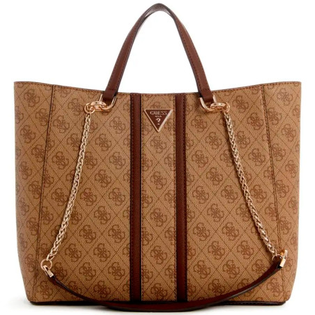 Bolsa Guess Noreen Girlfriend Carryall SG900022 Latte Logo/Brown