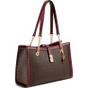 Bolsa Guess Satchel SG948006 Marron Escuro