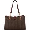 Bolsa Guess Satchel SG948006 Marron Escuro