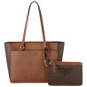 Guess Delphine SV948125 Brown - Elegant Tote for Daily Use & Work