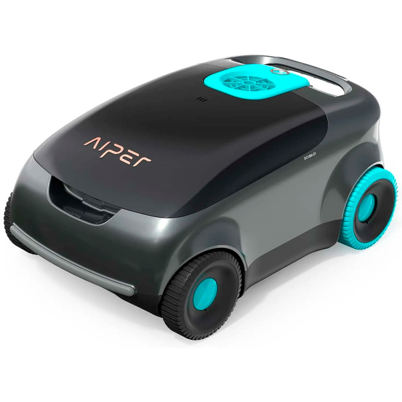 Robô de Limpeza para Piscina Aiper Robot Vacuum Scuba E1 Bivolt - Preto