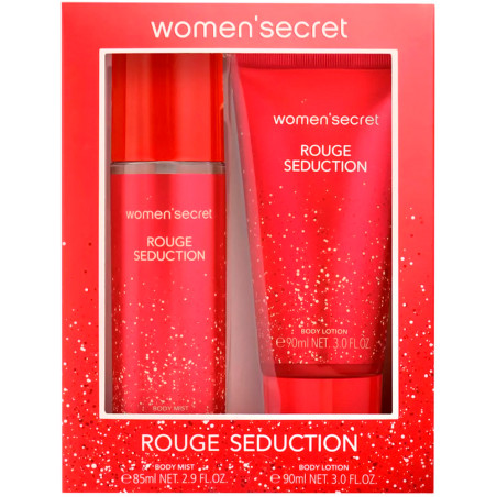 Kit Women Secret Rouge Seduction Body Mist 85ML+BL 90ML