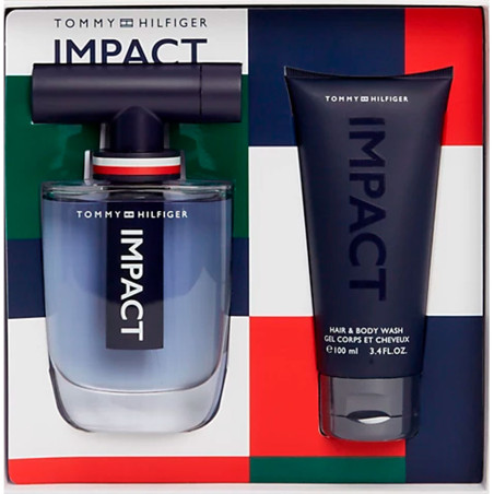 Kit Tommy Hilfiger Impact – Perfume y cuidados masculinos
