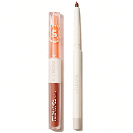 Lápis Labial SHEGLAM Soft 90s Glam Duo - Moody Taup