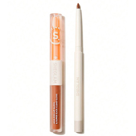 Lápis Labial SHEGLAM Soft 90s Glam Duo - Haute Coco