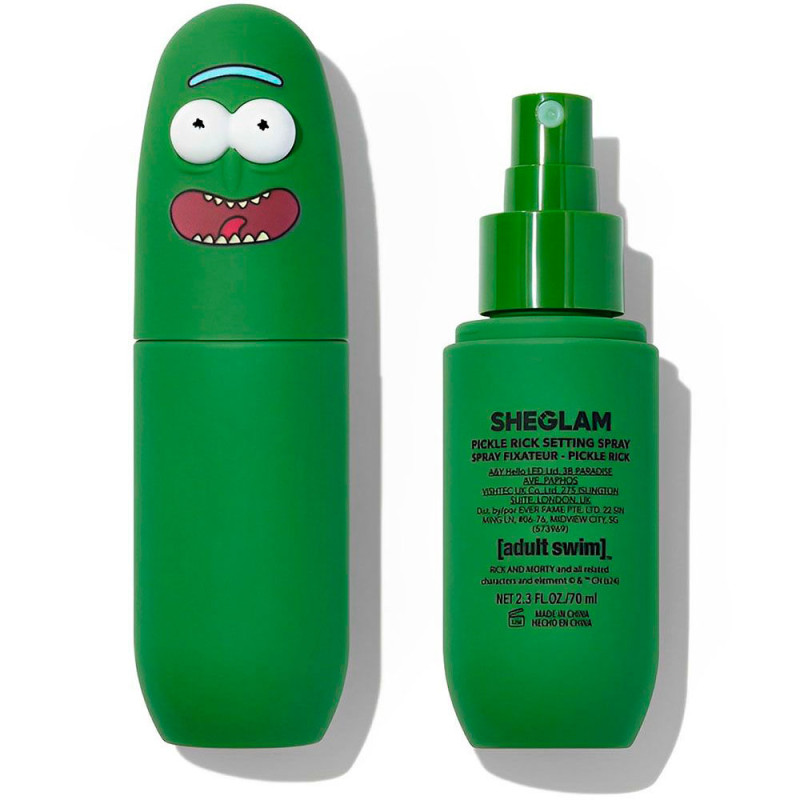 Spray fijador SHEGLAM Pickle Rick 70 ml - Fijación e Hidratación