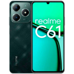Smartphone realme C61 RMX3930(BR) Dual SIM 4GB+128GB 6.78″ NFC Anatel – Dark Green