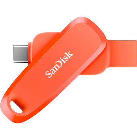Pendrive SanDisk G46 Ultra Dual Phone USB-C/USB-A 128GB – Nasturium Orang SDDDC6
