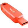Pendrive SanDisk G46 Ultra Dual Phone USB-C/USB-A 128GB – Nasturium Orang SDDDC6