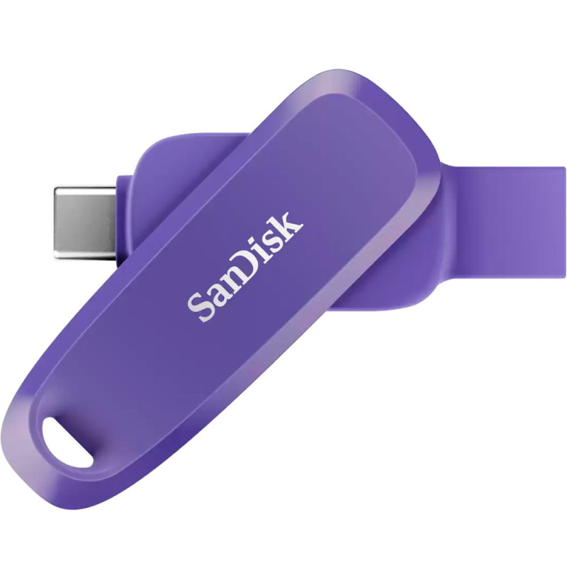 Pendrive SanDisk G46 Ultra Dual Phone USB-C/USB-A 64GB – Purple Opulence SDDDC6