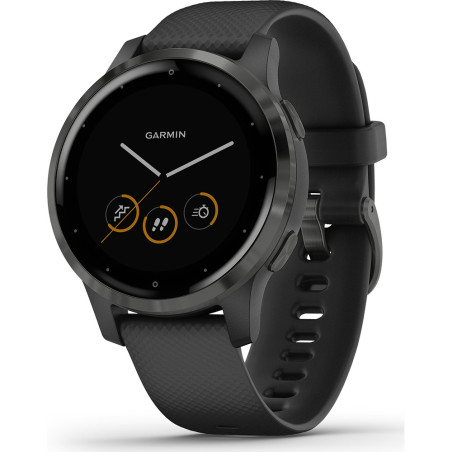 RELOGIO GARMIN VIVOACTIVE 4S  GPS BLACK SLATE - 010-02172-12
