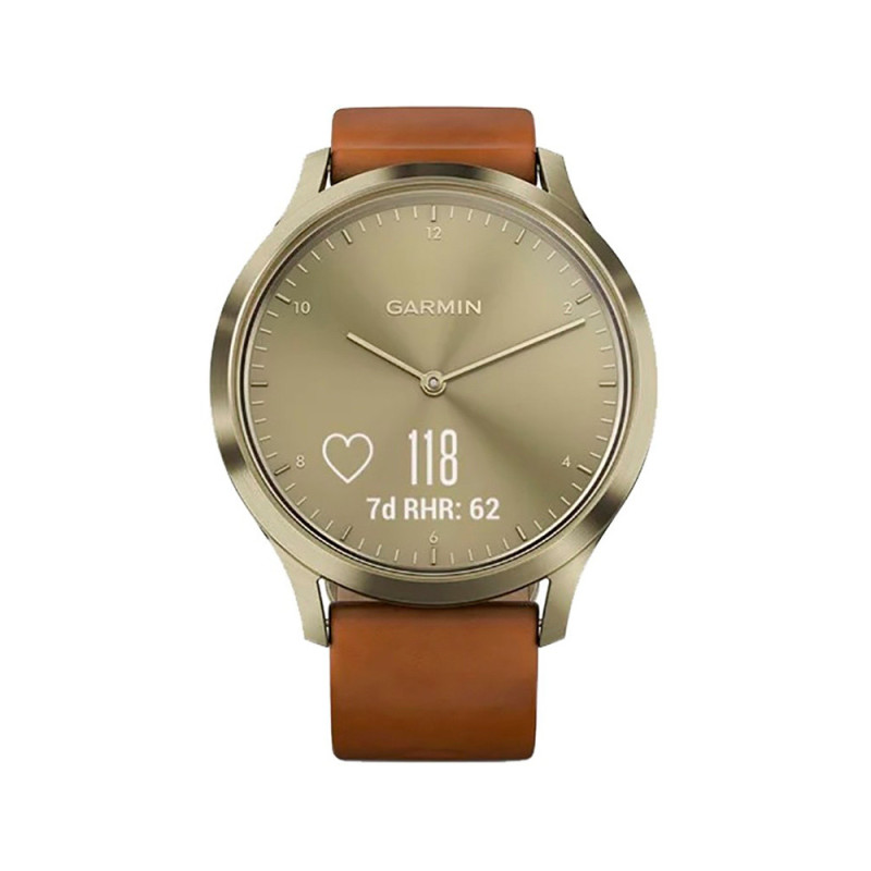 RELOGIO GARMIN VIVOMOVE HR  WW  PREMIUM GOLD - 010-01850-05