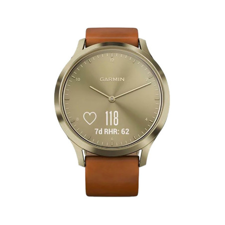 RELOGIO GARMIN VIVOMOVE HR  WW  PREMIUM GOLD - 010-01850-05