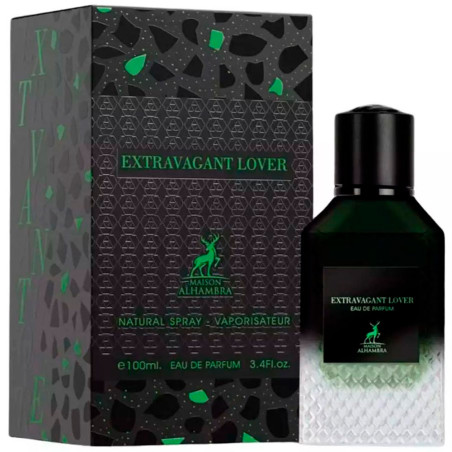 Perfume Maison Alhambra Extravagant Lover Eau de Parfum Unissex 100ML
