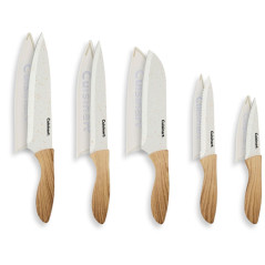 Cuisinart Advantage Knife Set C55-10CFWS Faux Wood - 10pc
