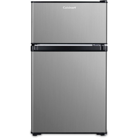 Frigobar Cuisinart CCF-31 Aço Inoxidável 88L 2 Portas Freezer Separado 86CM 110V - Prata