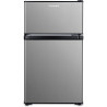 Frigobar Cuisinart CCF-31 Aço Inoxidável 88L 2 Portas Freezer Separado 86CM 110V - Prata