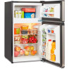 Frigobar Cuisinart CCF-31 Aço Inoxidável 88L 2 Portas Freezer Separado 86CM 110V - Prata