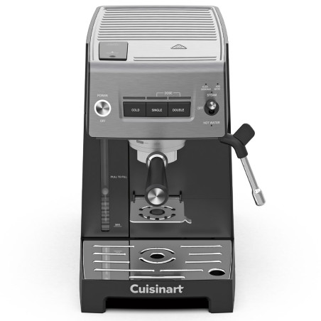 Cafeteira Expresso Cuisinart EM-320 20 BAR 110V Inox Preto