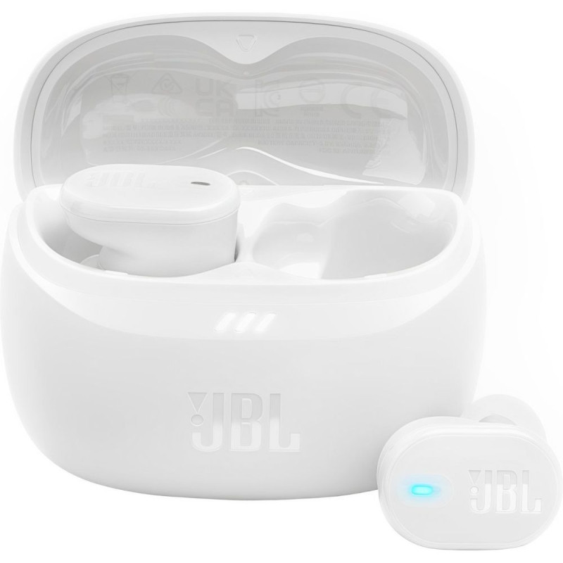 Fone de Ouvido JBL Tune Buds 2 True Wireless com Cancelamento de Ruído – Branco JBLTBUDS2WHTAM