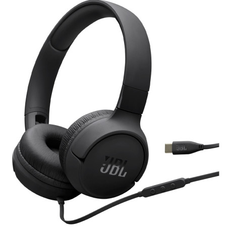 Fone de Ouvido JBL T520C USB-C - Preto JBLT520CBLKAM