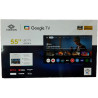 Smart TV Vizzion 55'' UHD 4K LE55GFU Google TV Wi-Fi Bivolt