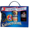 Cerveja Kaiserdom Pack X3 Mix 1L com Copo