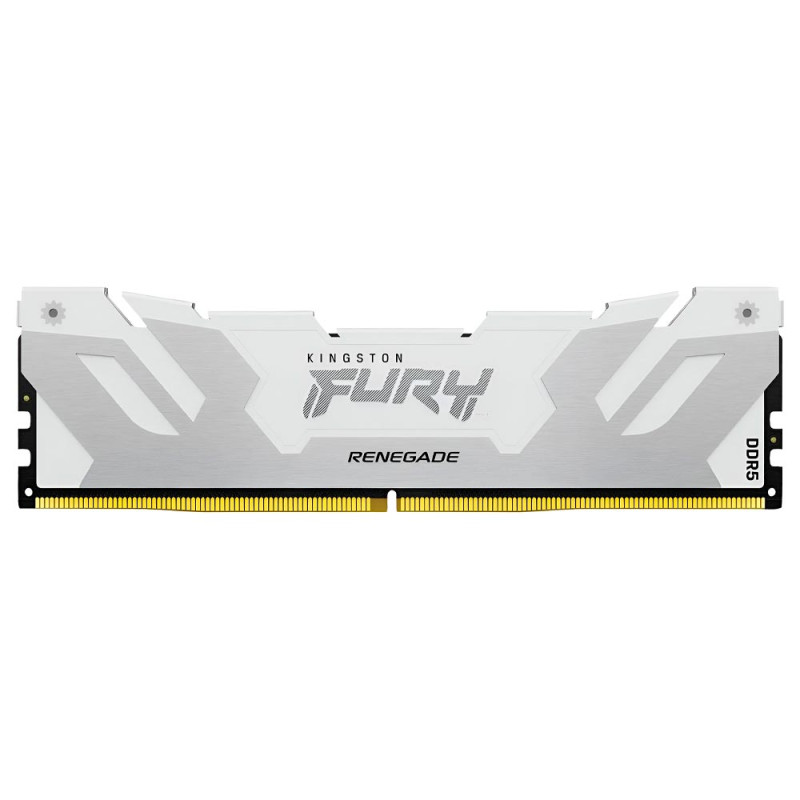 Memória Kingston DDR5 16GB 6400MHz Fury Renegade White KF564C32RW-16